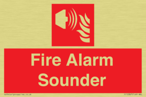 Fire Alarm Sounder
